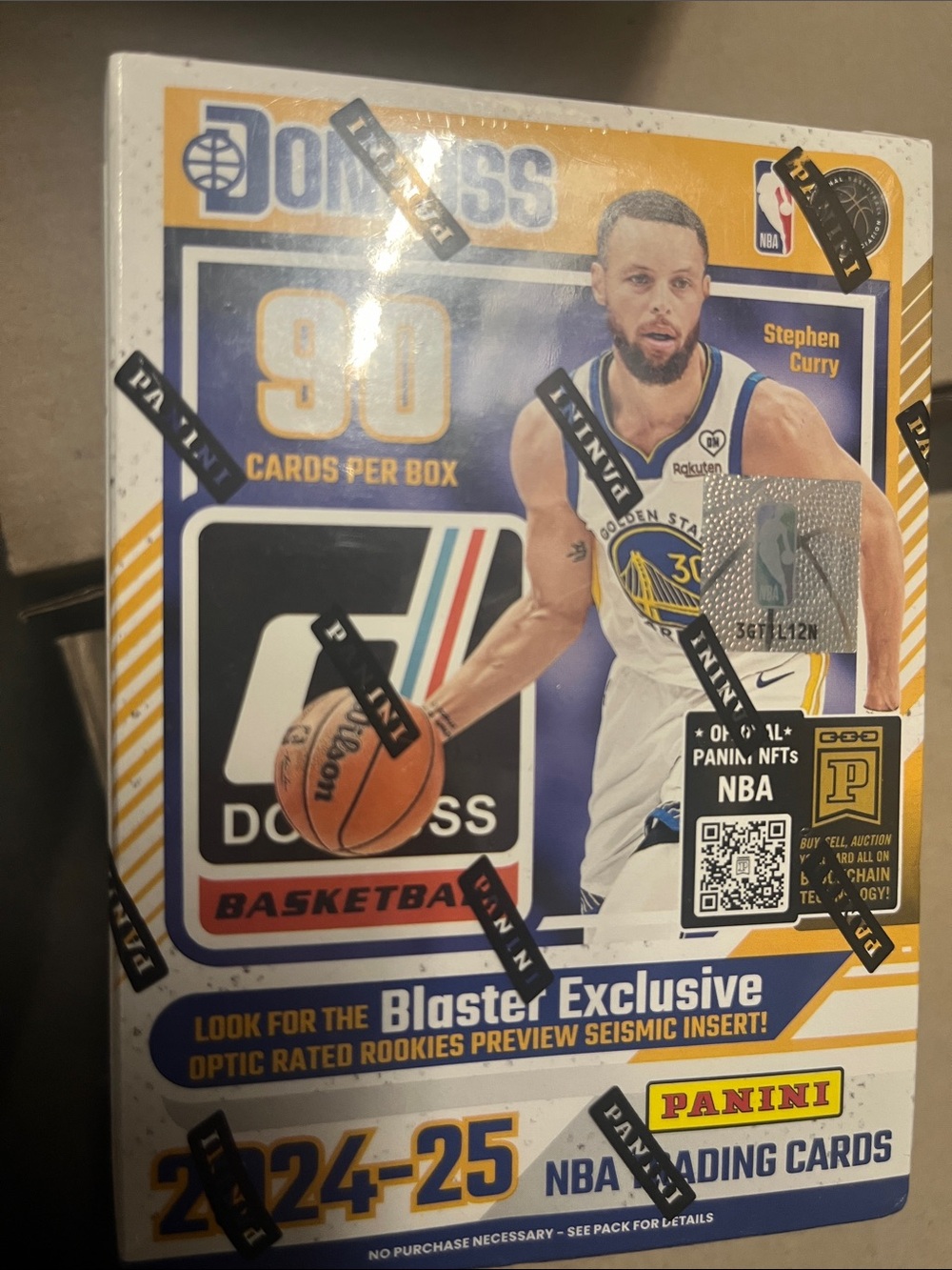 Panini Donruss Basketball Blaster Box - White/Blue/Gold
